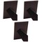 5" x 7" Lizard Finish Easel Back for Art Glass, Picture Frames, & All Craft Projects, 3 Pack